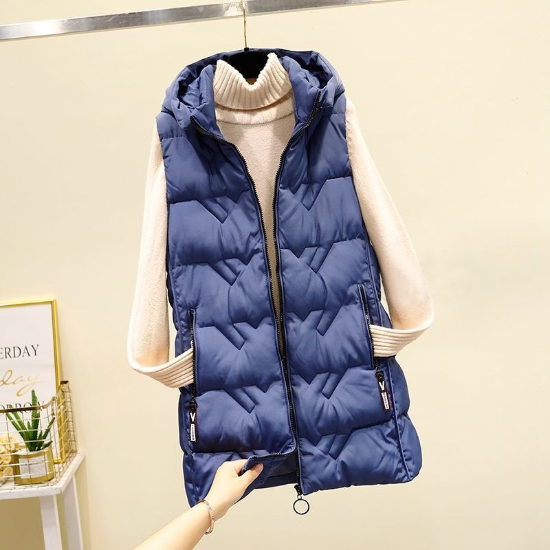 Φτηνές χονδρικές 2019 νέος φθινοπωρινός χειμώνας Καυτές πωλήσεις γυναικεία μόδα casual γυναικεία ωραία ζεστά πανωφόρια γιλέκα MP624