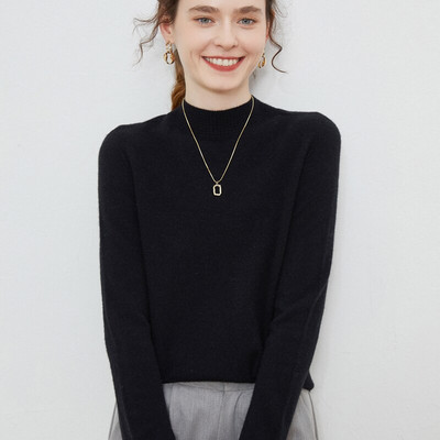 ΟΛΟΚΛΗΡΩΜΕΝΟ 3D ΠΛΕΚΤΟ Πουλόβερ Κασμίρ Πουλόβερ ζιβάγκο Vintage jumper Φθινοπωρινά χειμωνιάτικα ρούχα Γυναικεία μακρυμάνικο τοπ