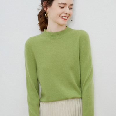 ΟΛΟΚΛΗΡΩΜΕΝΟ 3D ΠΛΕΚΤΟ Πουλόβερ Κασμίρ Πουλόβερ ζιβάγκο Vintage jumper Φθινοπωρινά χειμωνιάτικα ρούχα Γυναικεία μακρυμάνικο τοπ