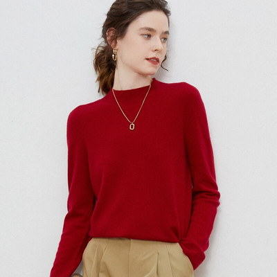 ΟΛΟΚΛΗΡΩΜΕΝΟ 3D ΠΛΕΚΤΟ Πουλόβερ Κασμίρ Πουλόβερ ζιβάγκο Vintage jumper Φθινοπωρινά χειμωνιάτικα ρούχα Γυναικεία μακρυμάνικο τοπ