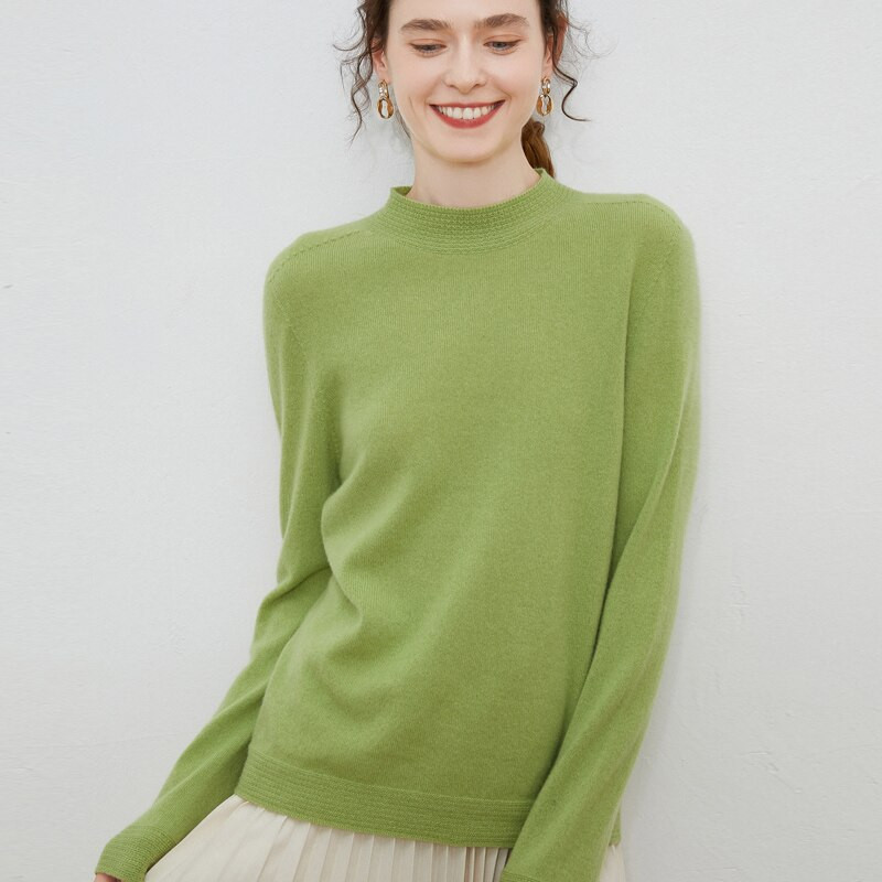 ΟΛΟΚΛΗΡΩΜΕΝΟ 3D ΠΛΕΚΤΟ Πουλόβερ Κασμίρ Πουλόβερ ζιβάγκο Vintage jumper Φθινοπωρινά χειμωνιάτικα ρούχα Γυναικεία μακρυμάνικο τοπ