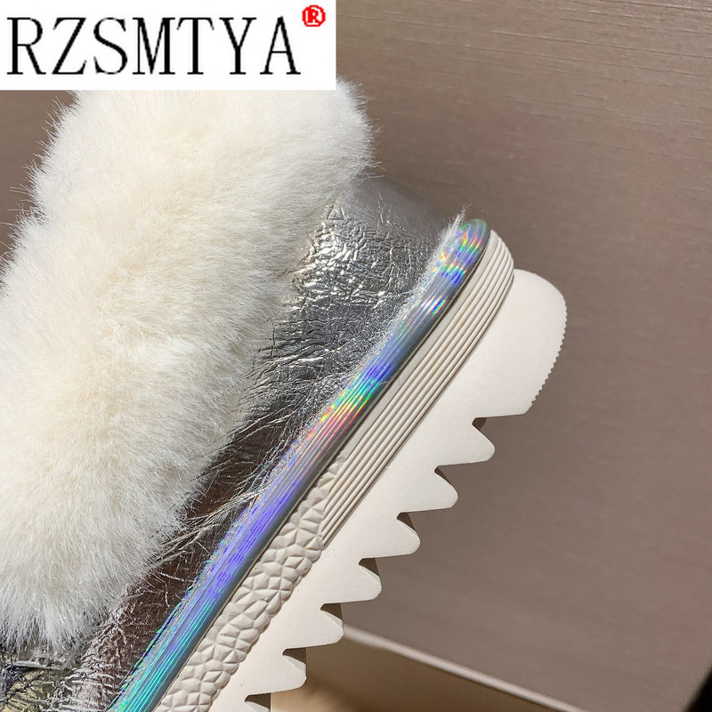 Μπότες χιονιού 2020 Χειμώνας Νέα επίπεδη φιόγκο με κρύσταλλα μόδα Κορεατικές εκδόσεις Κάλυμμα ποδιών Φοιτητικά βαμβακερά παπούτσια Maomao