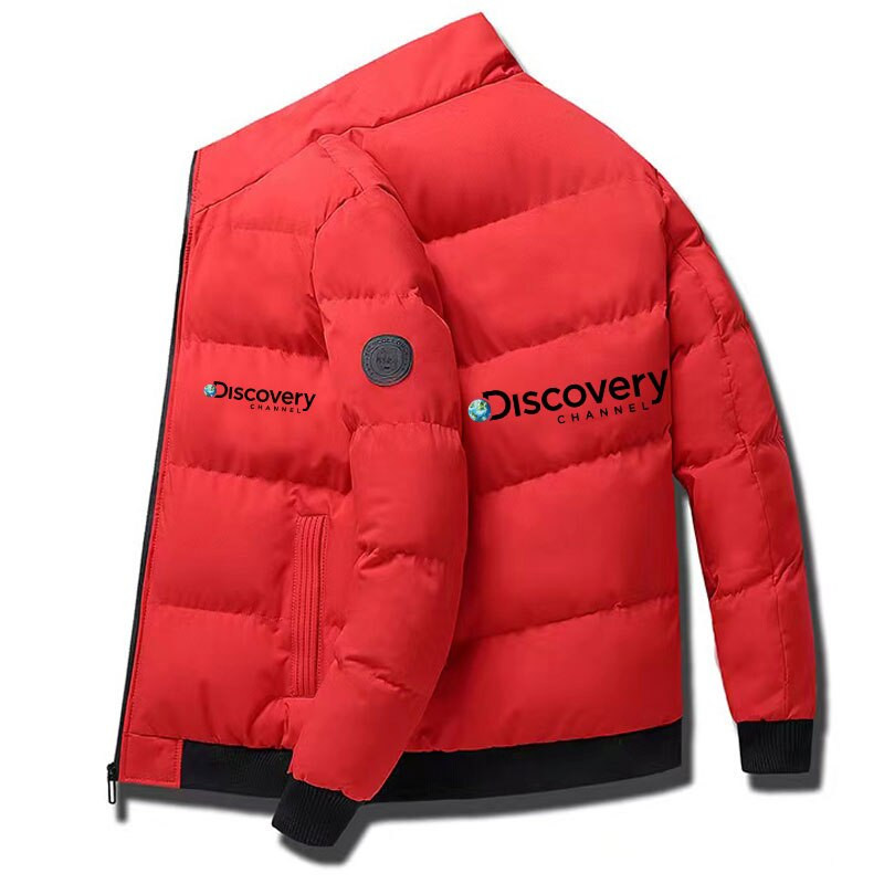 Rudens ziemas vīriešu ikdienas jaka ar rāvējslēdzēju Ikdienas Bomber jaka Šalle apkakle Slim Fit modes jaka