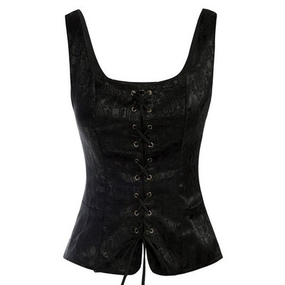 SD Sieviešu jaka Solid Vintage vestes Mākslīgās zamšādas kvadrātveida kakla U-aizmugure žakarda Slim Fit mežģīnēm uz augšu priekšējā veste mētelis veste 2022