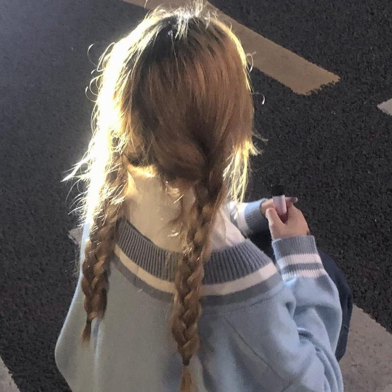 Deeptown Kawaii Cute Rabbit Blue džemperis sievietēm Preppy Fashion Oversize Japāņu stilā Sweet School Girly Džemperis Sieviešu korejiešu