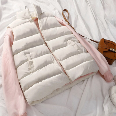 Νεότερο φθινοπωρινό χειμερινό γυναικείο γιλέκο γιλέκο Αμάνικο γιλέκο τσέπες κουμπιά κάτω γιλέκο Ζεστό αντιανεμικό παλτό