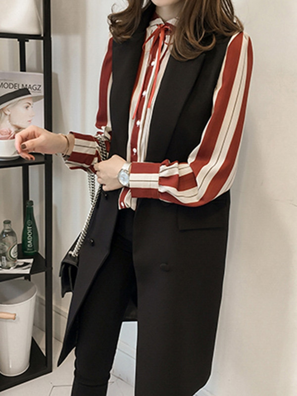 Sungtin Ikdienas žakete Sieviešu veste Biroja dāmu garais uzvalks veste Pavasaris Rudens Sieviešu Kabatas Veste Bezpiedurkņu Jakas Mēteļi Y2K