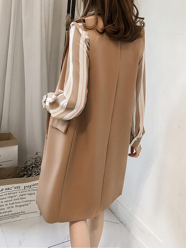 Sungtin Ikdienas žakete Sieviešu veste Biroja dāmu garais uzvalks veste Pavasaris Rudens Sieviešu Kabatas Veste Bezpiedurkņu Jakas Mēteļi Y2K