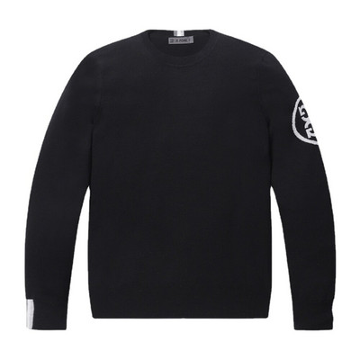 Ženski pleteni pulover super visoke kvalitete s okruglim izrezom Jesen Zima Topli modni pleteni pulover za van