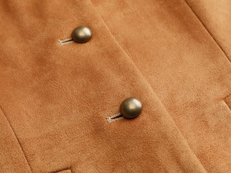 Γυναικείο κοστούμι γιλέκο βελούδινο V-λαιμόκοψη Επαγγελματικό επίσημο φόρεμα Αμάνικο μπουφάν Γυναικείο γιλέκο