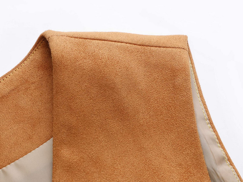 Γυναικείο κοστούμι γιλέκο βελούδινο V-λαιμόκοψη Επαγγελματικό επίσημο φόρεμα Αμάνικο μπουφάν Γυναικείο γιλέκο