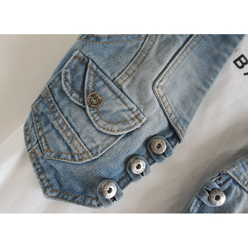 Korejski jesenski sling traper prsluk Ženski vintage plavi prsluk Jakna bez rukava Kaput Moto i biciklistički uski kratki jeans prsluci Ženski