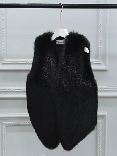 JMPRS kažokādas veste sievietēm, īss virsdrēbes 2021, jauns rudens ziemas imitācijas truša kažokādas veste sieviešu modes silta plīša vestes jaka