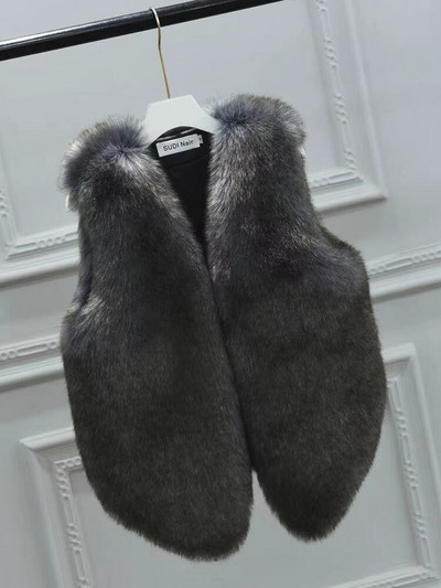 JMPRS kažokādas veste sievietēm, īss virsdrēbes 2021, jauns rudens ziemas imitācijas truša kažokādas veste sieviešu modes silta plīša vestes jaka