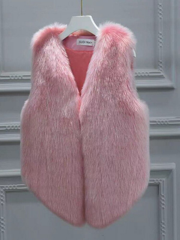 JMPRS kažokādas veste sievietēm, īss virsdrēbes 2021, jauns rudens ziemas imitācijas truša kažokādas veste sieviešu modes silta plīša vestes jaka