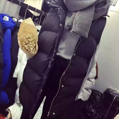 Ženske zimske tople pamučne podstavljene puferice Jakna bez rukava