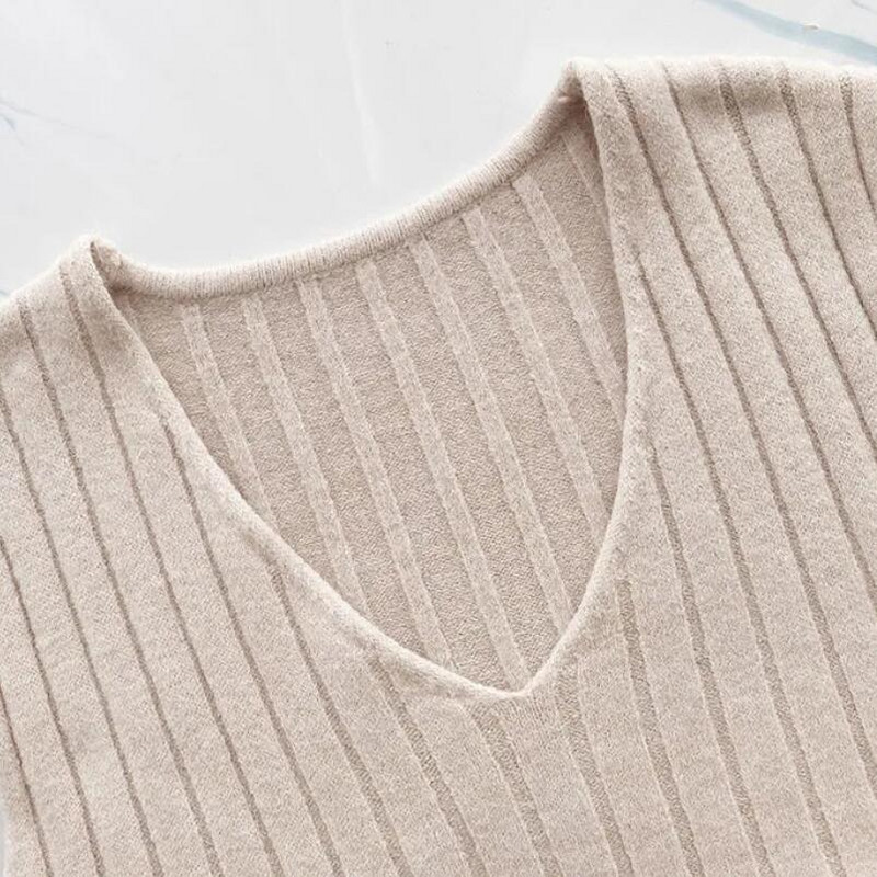 Liela izmēra sieviešu trikotāžas džemperis korejiešu stilā Sieviešu veste Sieviešu džemperis Sieviešu pulovers Pusaudžu meiteņu veste, velkama sieviete