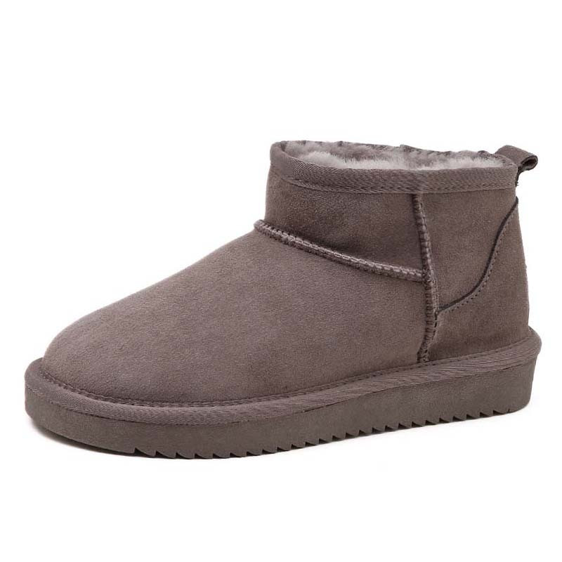 JAUNS 2022. GADA stila pamata īsi mini sniega Sieviešu ūdensnecaurlaidīgi ī potītes kažokādas odere, silti plakani apavi 35-44