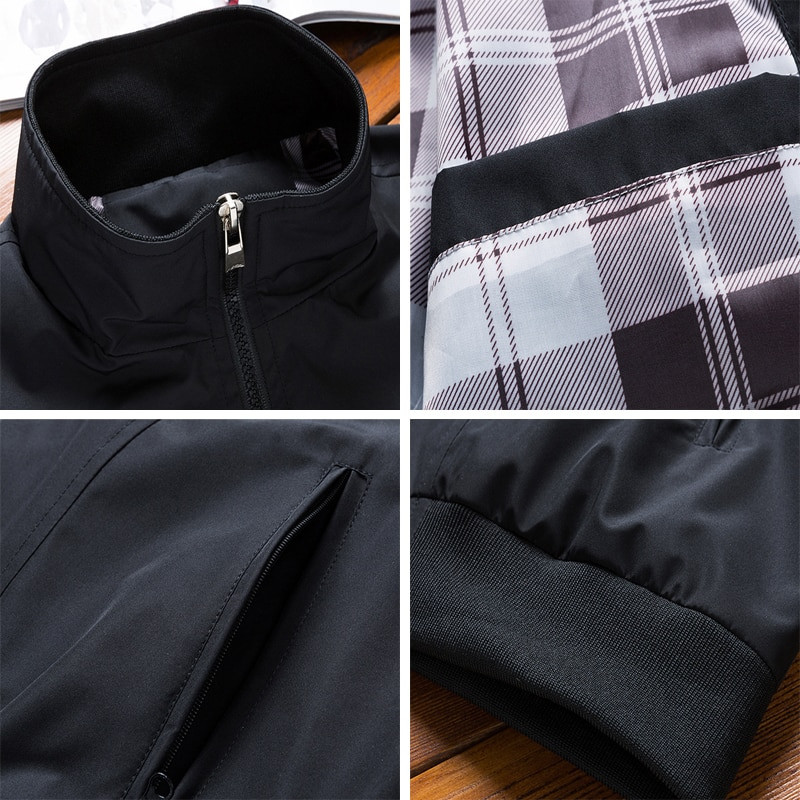 DIMUSI Vīriešu pilota bumbvedēja jaka vīriešu modes beisbola hip-hop ielas apģērba mēteļi vīriešu plānas formas vējjaka mētelis zīmola apģērbs 4XL