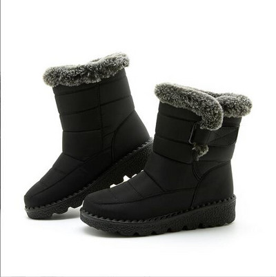 Нови дамски ботуши Леки зимни обувки Дамски водоустойчиви ботуши за жени Неплъзгащи се ботуши за сняг Дамски обувки Botas Mujer