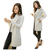 2020 Sungtin Classic Γυναικείο μακρύ γιλέκο σακάκι Κομψό Γυναικείο Γυναικείο Παλτό Γυναικείο Γιλέκο Αμάνικο Σακάκι Plus Size