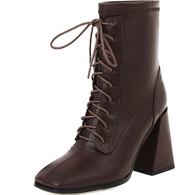 Γυναικείες μπότες 2021 New Arrival Γυναικείες μπότες αστραγάλου σταυρωτά με σχέδιο με στενό λουράκι μόδας καλής ποιότητας Μπότες Chelsea Κομψά παπούτσια