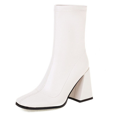 Γυναικείες μπότες 2021 New Arrival Γυναικείες μπότες αστραγάλου σταυρωτά με σχέδιο με στενό λουράκι μόδας καλής ποιότητας Μπότες Chelsea Κομψά παπούτσια