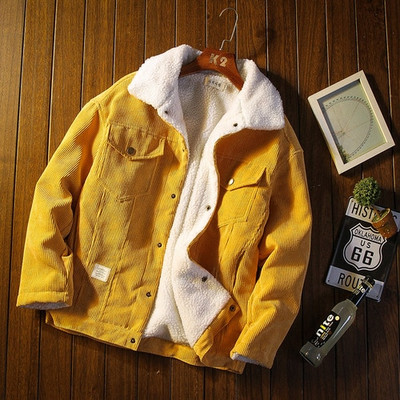 Κοτλέ Μπουφάν Ανδρικό Φθινοπωρινό Χειμερινό Παλτό Χοντρό Ζεστό Ανδρικό Σακάκι Ανδρικό Μπουφάν Casual Βαμβακερό Μπουφάν Μεγάλο Oversized 5XL Ανδρικά ρούχα