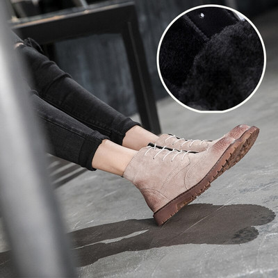 2022. gada rudens un ziemas sieviešu zābaki  sieviešu apavi Zamšādas sieviešu zābaciņi Britu mežģīnes Retro tendences sieviešu kaili zābaki