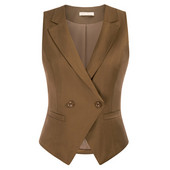 Belle Poque sieviešu divrindu veste Vintage atloka apkakle Vestes mētelis ar 2 kabatām kabatlakats apakšmala veste A30