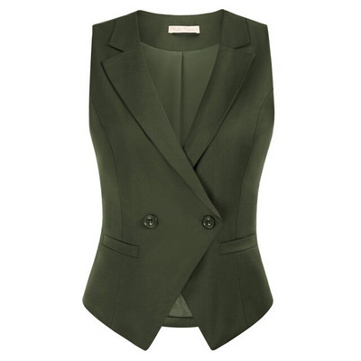 Belle Poque sieviešu divrindu veste Vintage atloka apkakle Vestes mētelis ar 2 kabatām kabatlakats apakšmala veste A30