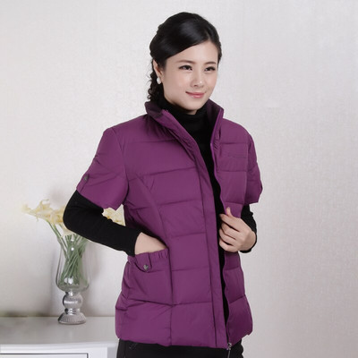 Sieviešu ziemas veste 22 krāsas Kokvilnas polsterēta viegla veste sievietēm Statīva apkakle stepēta žakete ar rāvējslēdzēja kabatām Liela izmēra 5XL