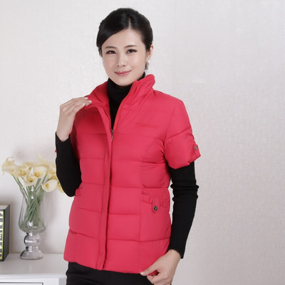 Sieviešu ziemas veste 22 krāsas Kokvilnas polsterēta viegla veste sievietēm Statīva apkakle stepēta žakete ar rāvējslēdzēja kabatām Liela izmēra 5XL