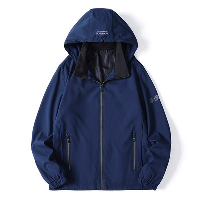 2022. Nova modna muška ležerna jednobojna modna uska bomber jakna Muški kaput Novi dolazak Baseball jakne Muška jakna M-6XL Top