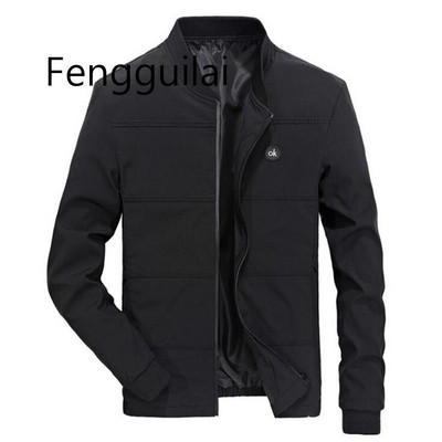 2020 Ležerni kaput Modna muška bomber jakna Hip Hop Patch Designs Slim Fit pilotska bomber jakna Kaput Muške jakne 4XL