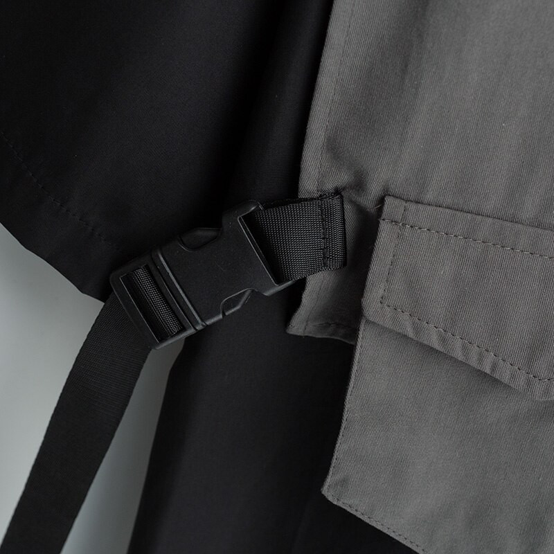 Γιλέκα Γιλέκα Γυναικεία Σχέδιο Αναψυχής Καλοκαιρινό streetwear Μοντέρνα Ulzzang All-match Εφηβικές Απλές τσέπες ρούχων έξω από γυναίκες