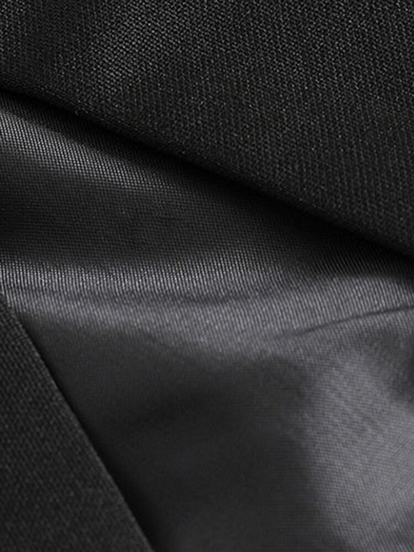 Aelegantmis biroja dāmu gara ikdienas veste sieviešu klasiska brīva, melna kabatas veste, sieviete, eleganta, šaura virsdrēbes bez piedurknēm