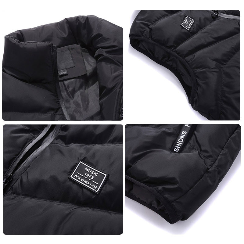 Lusumily sieviešu veste sieviešu ziemas ikdienas mēteļi ar kokvilnu polsterēta sieviešu jaka bez piedurknēm, bieza veste liela izmēra 4XL