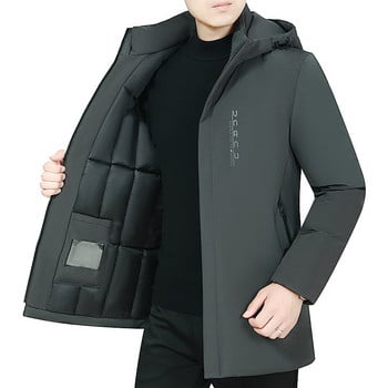 Winter Parka Men 2022 Νέο Casual Χοντρό Βαμβακερό Μπουφάν με κουκούλα αντιανεμικό παλτό με ζεστή κουκούλα Plus μέγεθος 5XL