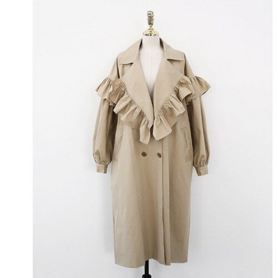 SuperAen 2021 tavaszi őszi francia tömör, retro, duplasoros irodai női nagyméretű női ruhák