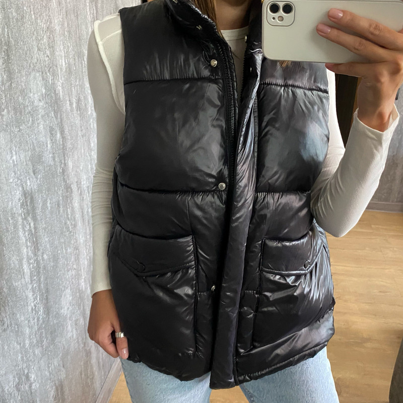 Női pehelypamut mellény, 2022 tavaszi és őszi új külső viselet, koreai mellénykabát, trendi mellény
