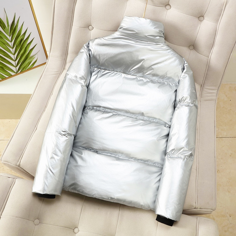 Dūnu mēteļi vīriešiem Ziemas greznība Augstas kvalitātes balta pīļu dūnu jaka Vīriešu silta kapuce, bieza dūnu jaka Vīriešu pusjaka īsa