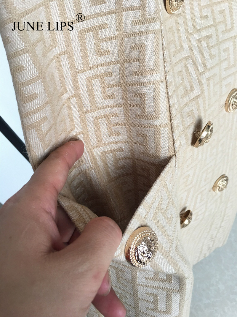 JŪNIJA LIPS 2022 Modes zīmola augstas kvalitātes jauna sieviešu bezpiedurkņu šalles apkakle haki krāsas teksturētas garās jakas vairumtirdzniecība