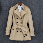 Britanska vjetrovka ženska kratka proljetna jesen vrhunski temperamentni mali kaput za slobodno vrijeme ženski kaput