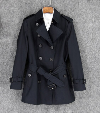 Britanska vjetrovka ženska kratka proljetna jesen vrhunski temperamentni mali kaput za slobodno vrijeme ženski kaput