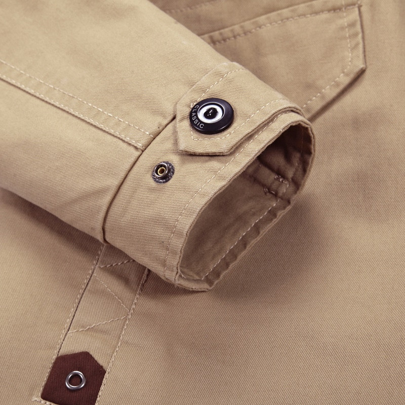 Muške jakne Muška gornja odjeća velikih veličina 4XL 5XL Visokokvalitetni čisti pamuk Ležerna jakna Kaput Muška odjeća Muški trenč kaput HF9780