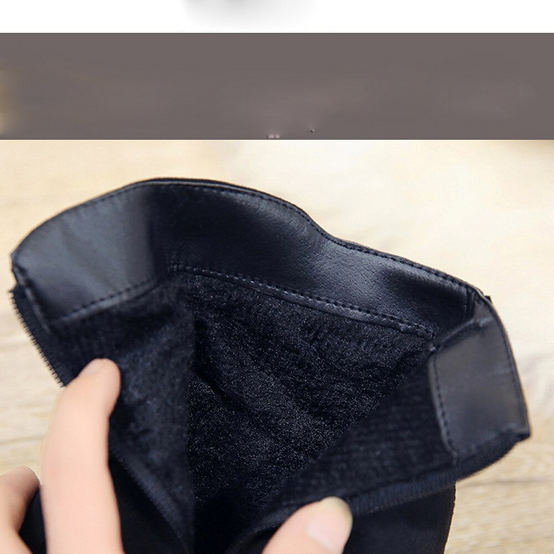 Crvene čizme Ženske 2020. Gležnjače za žene Jesenske cipele na visoku petu Ženske modne čizme s patentnim zatvaračem Veličina 43 Botas Mujer