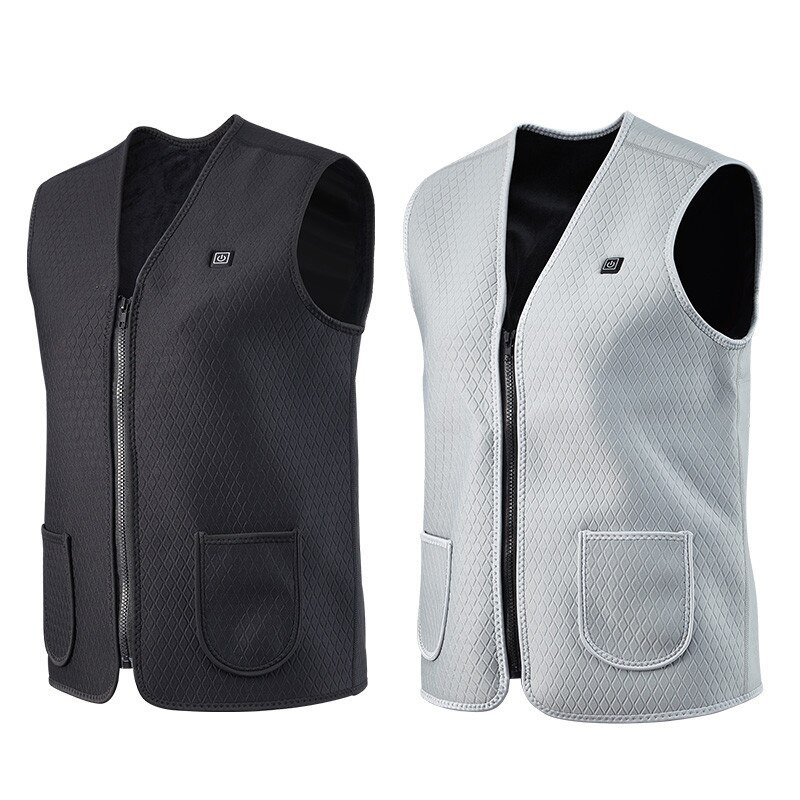 Ziemas termiski apsildāma veste sievietēm inteliģentā USB infrasarkanā apsildāmā veste ar akumulatoru apsildāma jaka pārgājienu veste P8111W