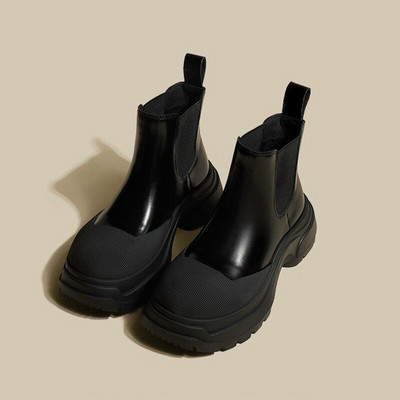 Chelsea čizme Platforma Debele ženske cipele 2022. Nove zimske ležerne sportske cipele Gležnjače za snijeg Punk gotička moda Mujer Zapatillas