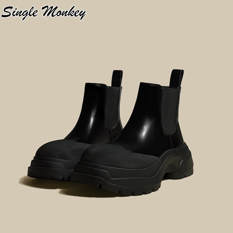 Chelsea čizme Platforma Debele ženske cipele 2022. Nove zimske ležerne sportske cipele Gležnjače za snijeg Punk gotička moda Mujer Zapatillas